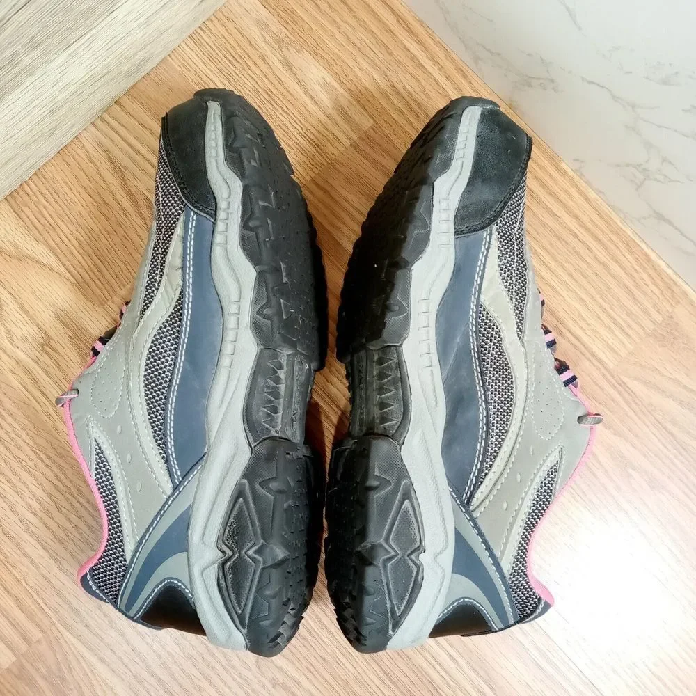 Brahma Steel Toe Womens Sz 10 EU 42 Gray Pink Sarah St. Work Shoe ASTM F 2413-11